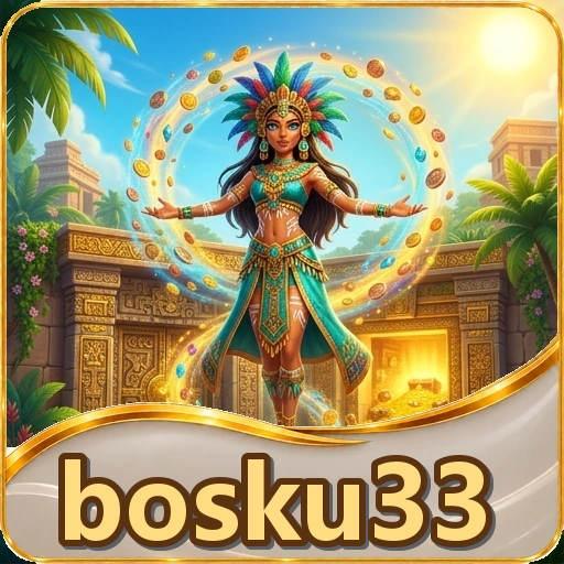 Aplikasi mobile bosku33 di layar HP